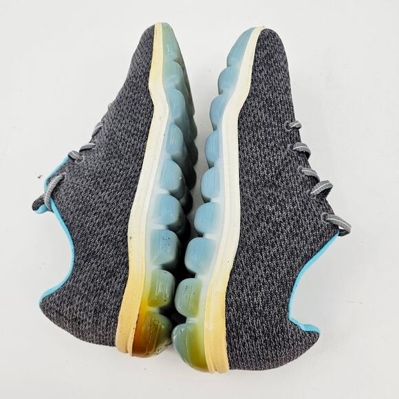 Avia Shoes Womens 9.5 Moonwalker Athletic Low Top Sneakers Gray Fabric Lace Up - Picture 5 of 9